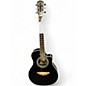 Used Crestwood 2018TVNB Black Acoustic Electric Guitar thumbnail