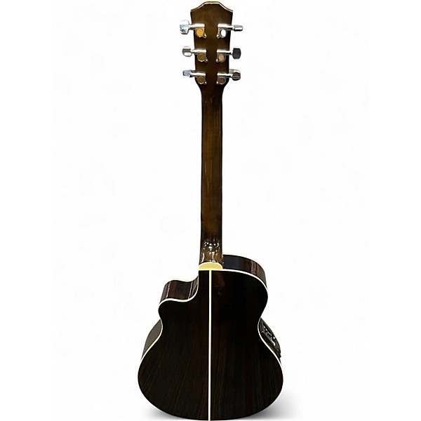 Used Crestwood 2018TVNB Black Acoustic Electric Guitar