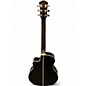 Used Crestwood 2018TVNB Black Acoustic Electric Guitar