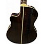 Used Crestwood 2018TVNB Black Acoustic Electric Guitar