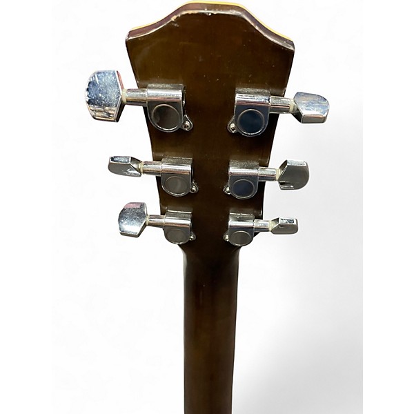 Used Crestwood 2018TVNB Black Acoustic Electric Guitar