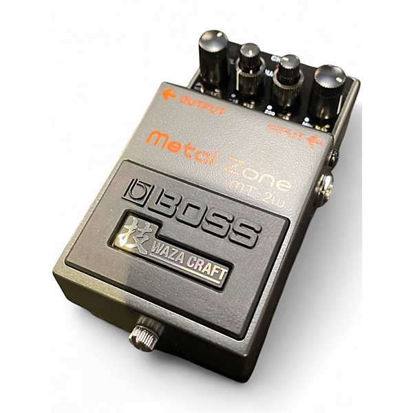 Used BOSS MT2W Metal Zone Waza Craft Effect Pedal