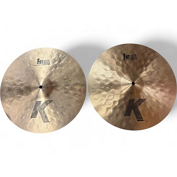 Used Zildjian 15in K Fat Hats Cymbal
