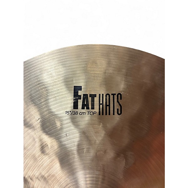 Used Zildjian 15in K Fat Hats Cymbal