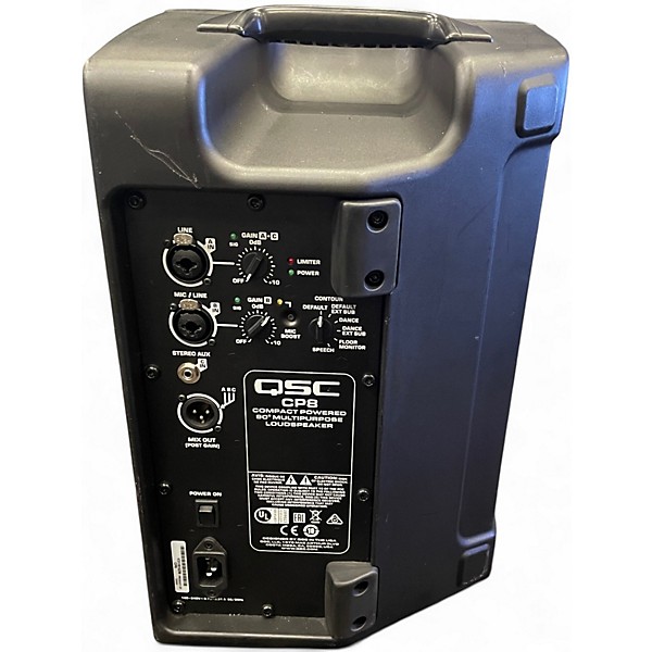 Used QSC CP8 Powered Speaker