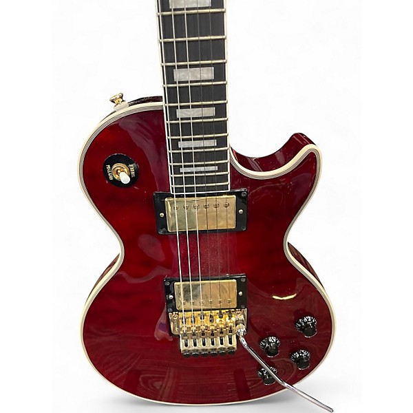 Used Epiphone Les Paul Alex Lifeson AXCESS Ruby Red Solid Body Electric Guitar