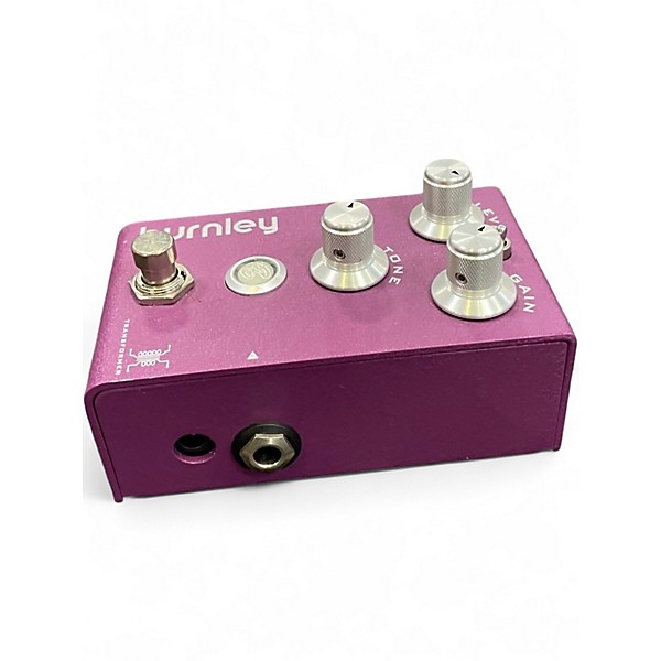 Used Bogner Burnley Bubinga Distortion Effect Pedal