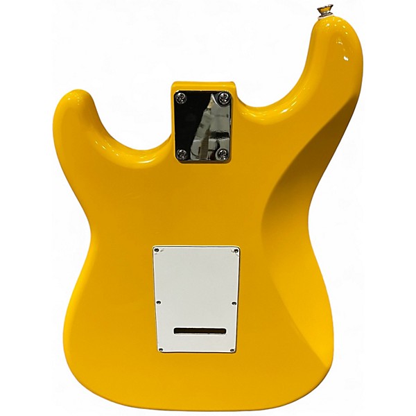 Used Greg Bennett Design by Samick Malibu Yellow Solid Body Electric Guitar
