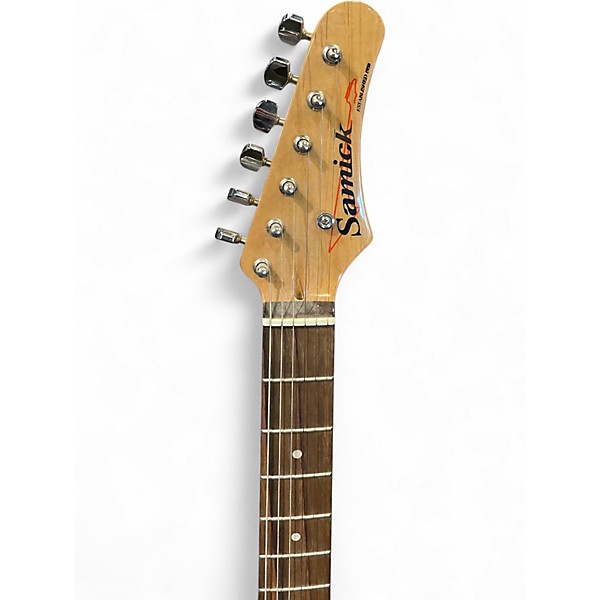Used Greg Bennett Design by Samick Malibu Yellow Solid Body Electric Guitar
