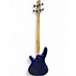Used Ibanez SR300DX Jewel Blue Electric Bass Guitar