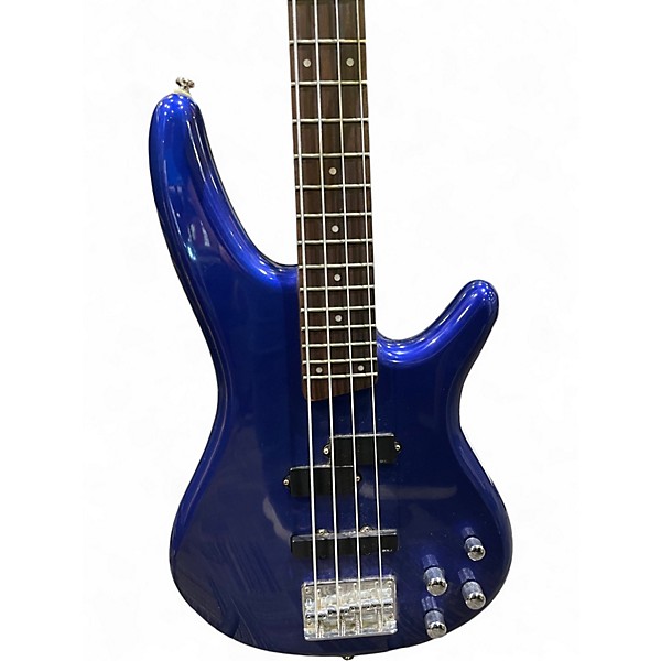 Used Ibanez SR300DX Jewel Blue Electric Bass Guitar