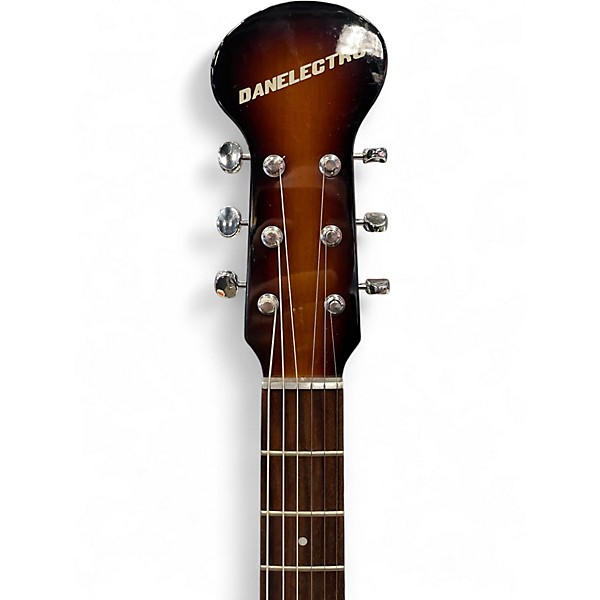 Used Danelectro BABY SITAR BROWN BURST Solid Body Electric Guitar