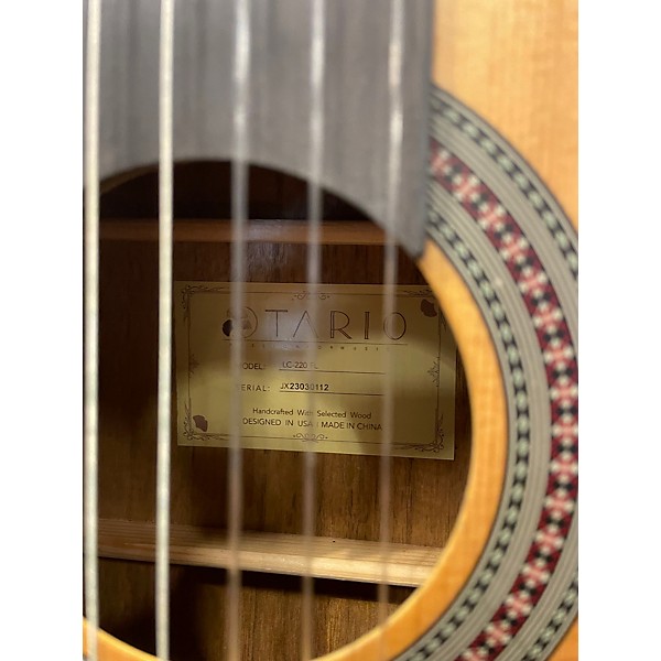 Used Tario LC220 FL Natural Classical Acoustic Guitar