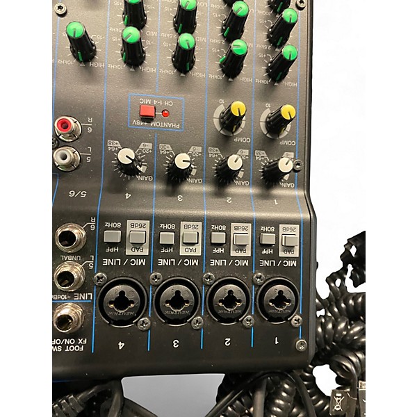 Used Yamaha MG10XU 10 Channel Mixer with Effects Unpowered Mixer