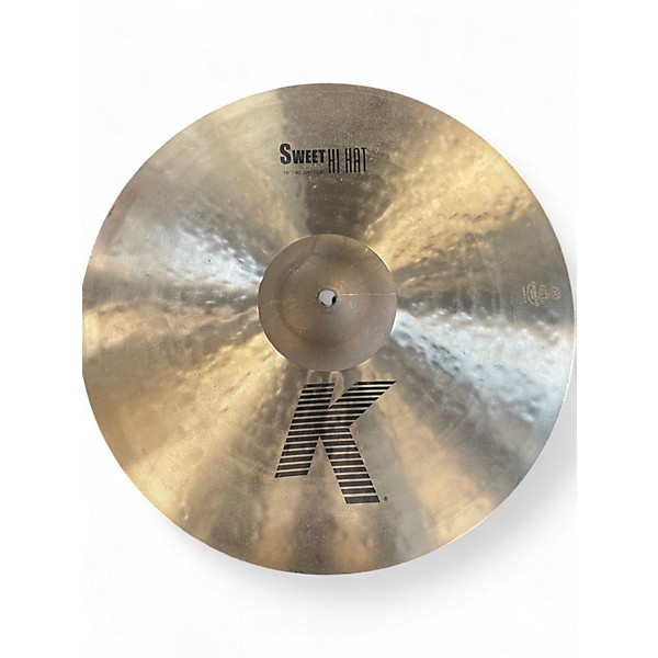 Used Zildjian 16in K Sweet Hi-Hat Pair Cymbal