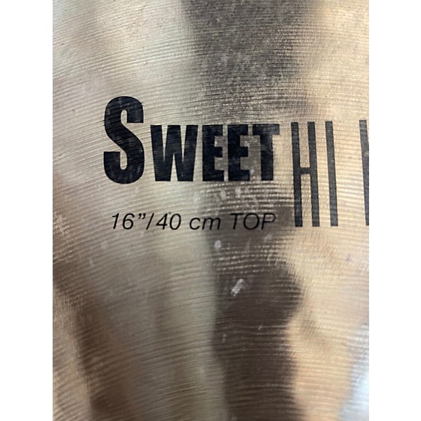 Used Zildjian 16in K Sweet Hi-Hat Pair Cymbal