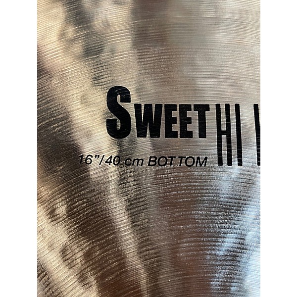 Used Zildjian 16in K Sweet Hi-Hat Pair Cymbal