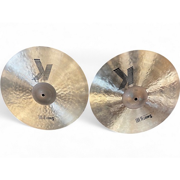 Used Zildjian 16in K Sweet Hi-Hat Pair Cymbal