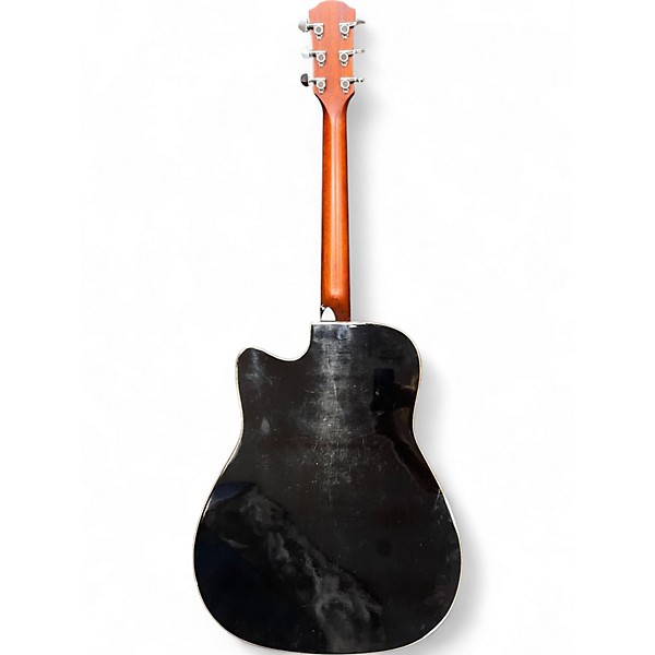 Used Yamaha A1M Trans Black Acoustic Electric Guitar