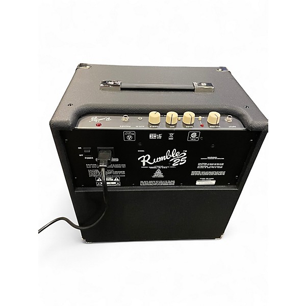 Used Fender Rumble 25 25W 1x10 Bass Combo Amp