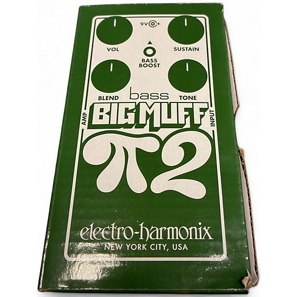 Used Electro-Harmonix Big Muff Bass Distortion Bass Effect Pedal