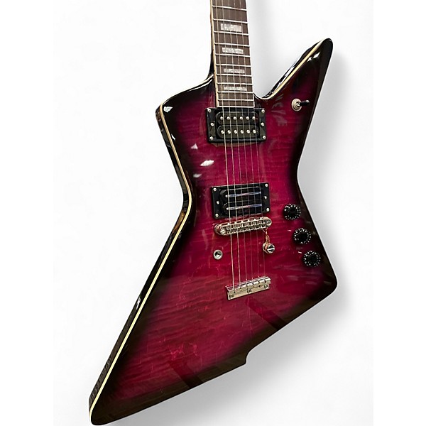 Used Westcreek REVENGE Trans Purple Solid Body Electric Guitar