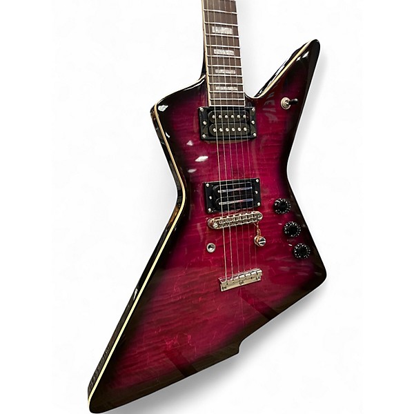 Used Westcreek REVENGE Trans Purple Solid Body Electric Guitar