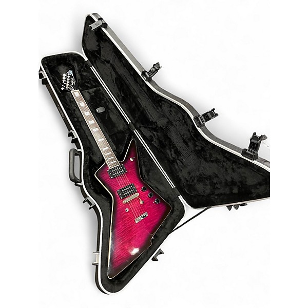 Used Westcreek REVENGE Trans Purple Solid Body Electric Guitar