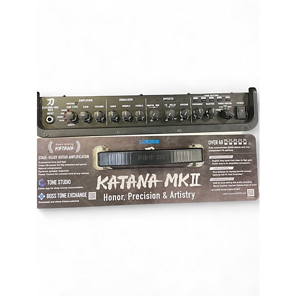 Used BOSS Katana 100 100W 1X12 Guitar Combo Amp