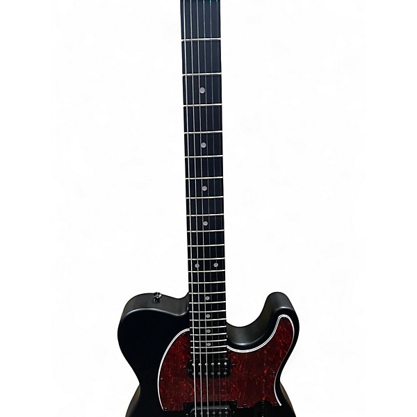 Used Harley Benton TH20HH Black Solid Body Electric Guitar
