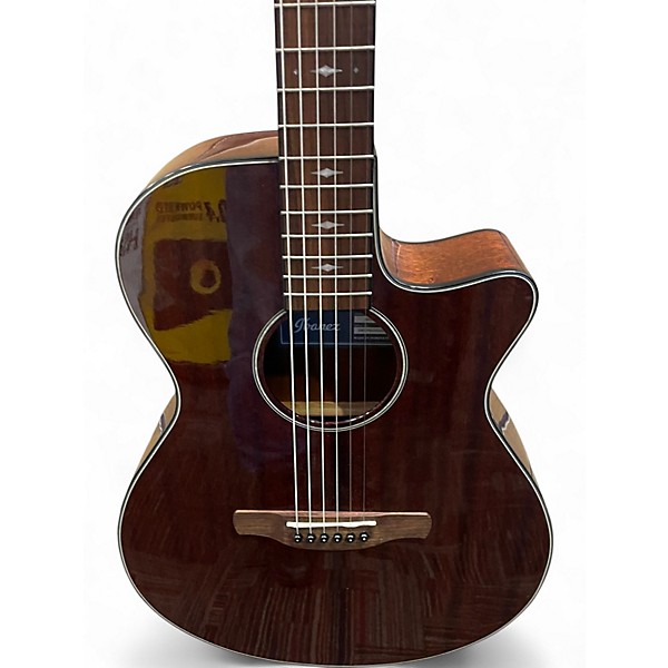 Used Ibanez AEG62 Mahogany Acoustic Electric Guitar
