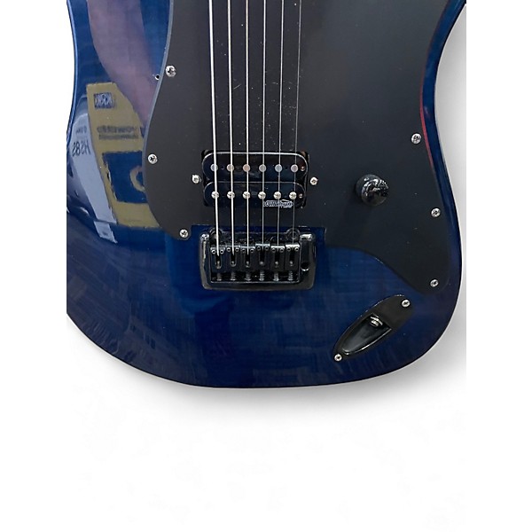 Used Aria PRO II FULLERTON Blue Solid Body Electric Guitar
