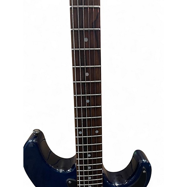 Used Aria PRO II FULLERTON Blue Solid Body Electric Guitar
