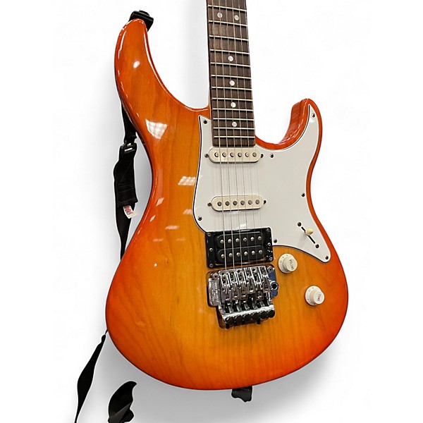 Used Yamaha PACIFICA 912J Cherry Sunburst Solid Body Electric Guitar