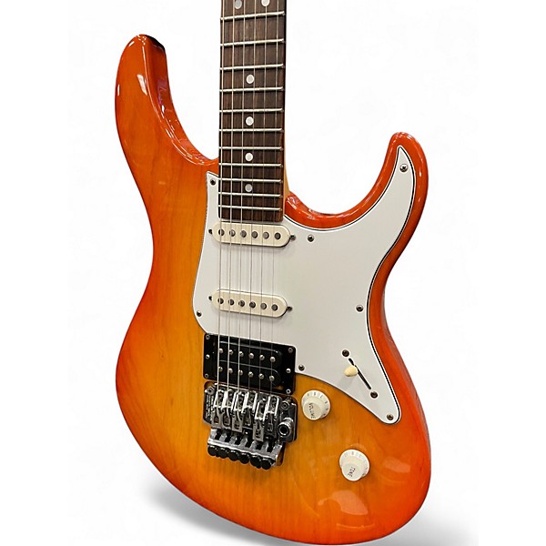 Used Yamaha PACIFICA 912J Cherry Sunburst Solid Body Electric Guitar