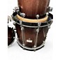 Used Mapex 8 Piece Saturn III Root Beer Sparkle Fade Drum Kit