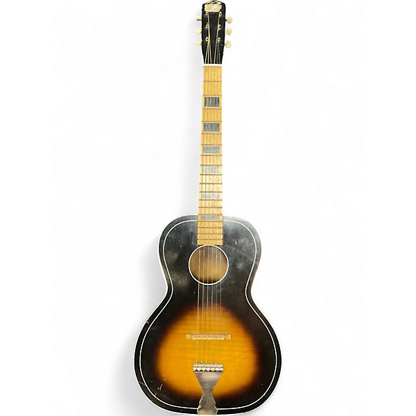 Vintage 1950s Kay N4 Vintage Sunburst Acoustic Guitar