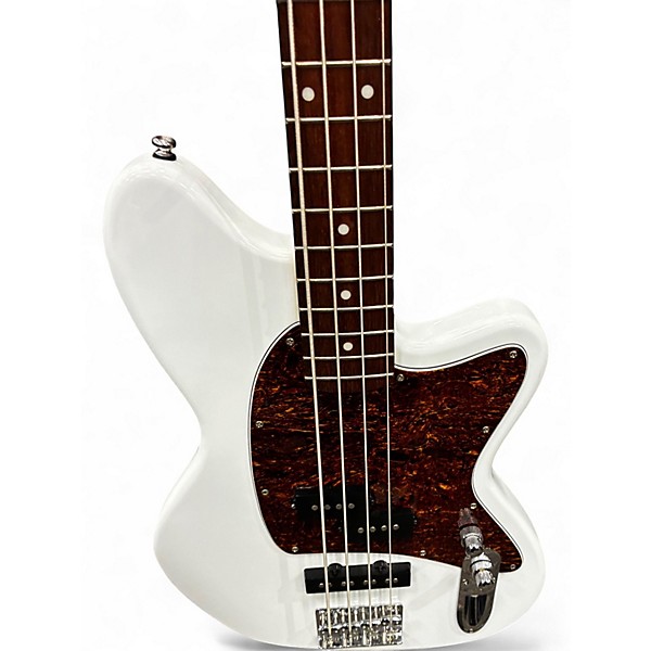Used Ibanez TMB100 Alpine White Electric Bass Guitar