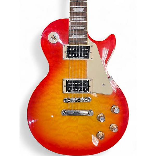 Used Epiphone Les Paul Standard Cherry Sunburst Solid Body Electric Guitar