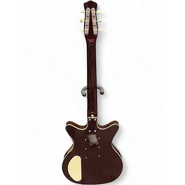 Used Danelectro 59 triple divine Burgundy Solid Body Electric Guitar