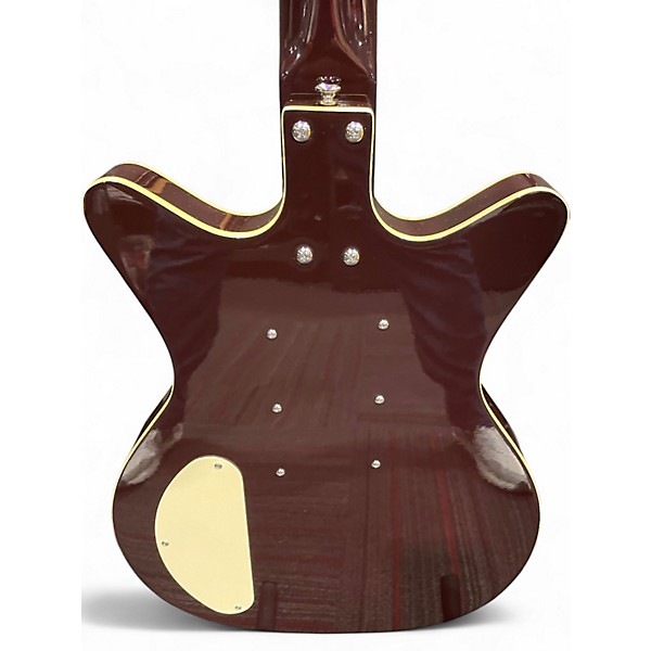 Used Danelectro 59 triple divine Burgundy Solid Body Electric Guitar