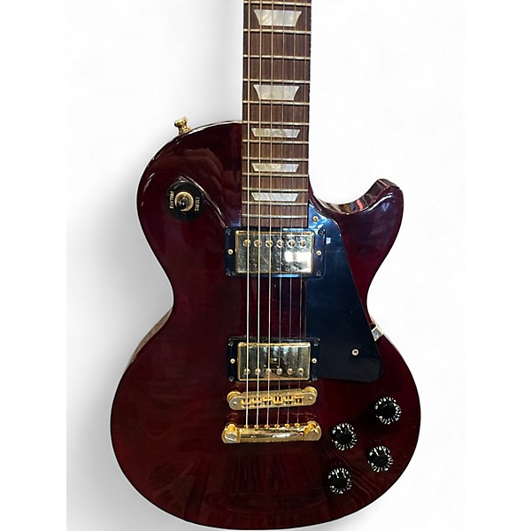 Used Gibson Les Paul Studio Cherry Solid Body Electric Guitar