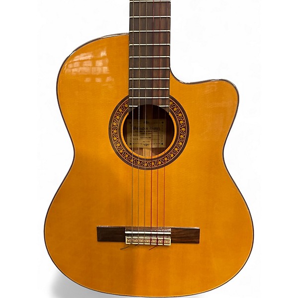 Used Ibanez GA6CE Natural Classical Acoustic Electric Guitar