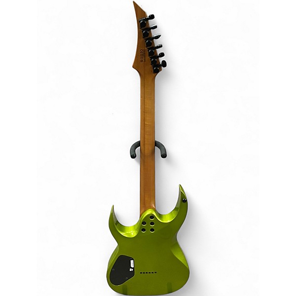 Used Solar Guitars sbr1 6hclg+ CANDY LIME GREEN METALLIC GLOSS Solid Body Electric Guitar