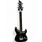 Used Schecter Guitar Research Damien Platinum Flat Black Solid Body Electric Guitar thumbnail