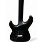 Used Schecter Guitar Research Damien Platinum Flat Black Solid Body Electric Guitar