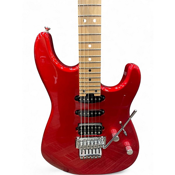 Used 2020 Charvel  MJ SAN DIMAS STYLE 1 HSSFR Candy Apple Red Solid Body Electric Guitar