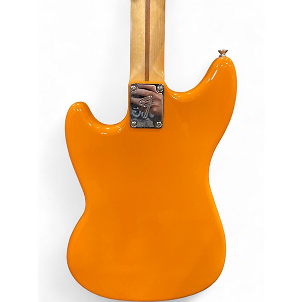 Used Fender Player Mustang Bass PJ CME Exlcusive Orange Electric Bass Guitar