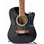 Used Takamine EF381SC Black 12 String Acoustic Electric Guitar