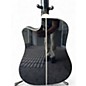 Used Takamine EF381SC Black 12 String Acoustic Electric Guitar